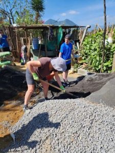 From Houses to Homes staff at work building a new home